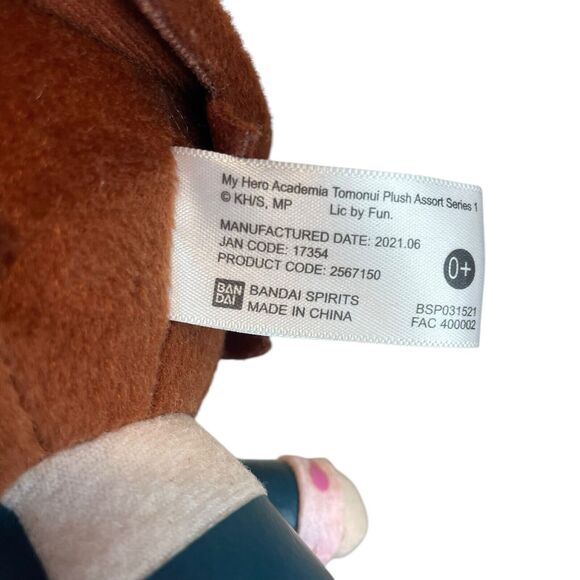 My Hero Academia Tomonui Plush Backpack Clip Keychain Ochaco Uraraka 6" Anime - Picture 6 of 7